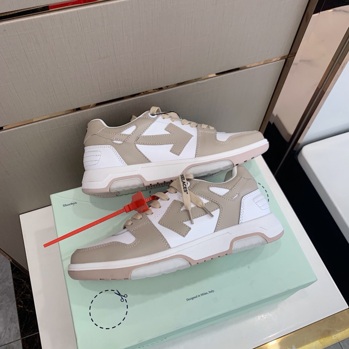 OFF WHITE™ C/O VIRGIL ABLOH OUT OF OFFICE LOW-TOP LEATHER SNEAKERS "OOO" - CCSHOES