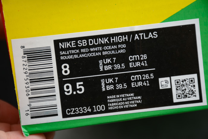 Nike SB Dunk High Atlas Lost at Sea (2020) CZ3334-100 - CCSHOES