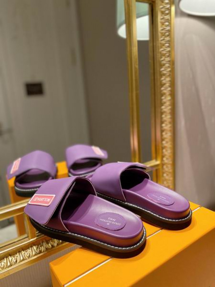 LV SLIPPERS - CCSHOES