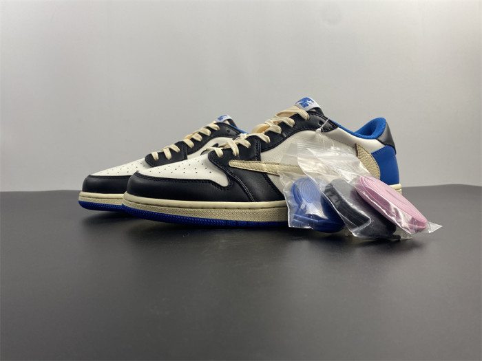 Fragment Design x Travis Scott x Air Jordan 1 Retro Low DM7866-140 - CCSHOES
