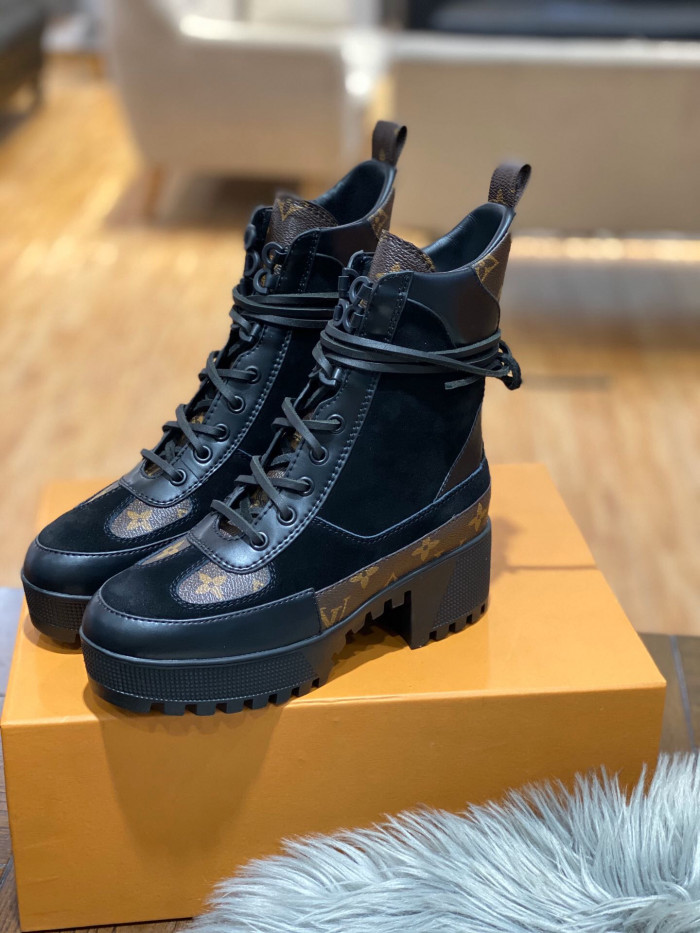 LOUI VUITTO LAUREATE PLATFORM DESERT BOOT - CCSHOES