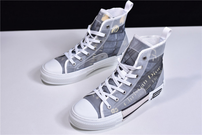 DR B23 Oblique High Top Sneakers - CCSHOES