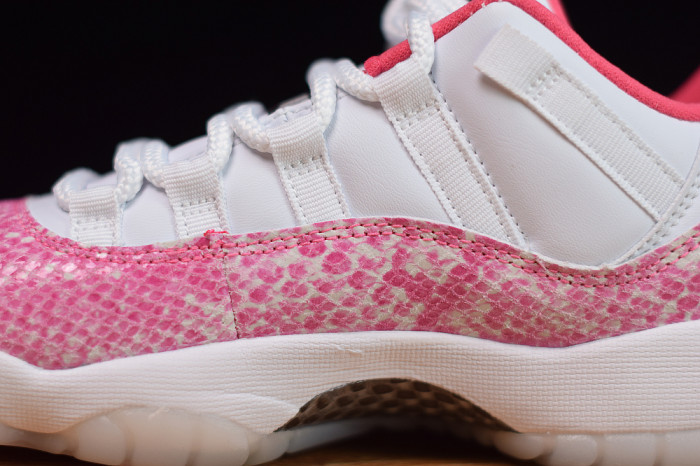 Air Jordan 11 Low WMNS “Pink Snakeskin” AH7860-106 - CCSHOES
