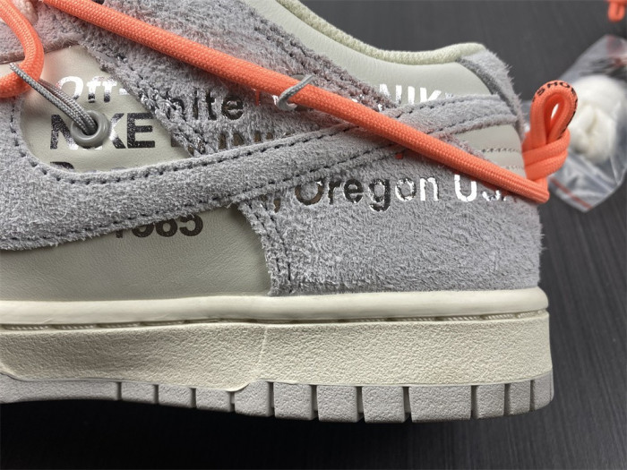 Nike Dunk Low Off-White Lot 19 DJ0950-119 - CCSHOES