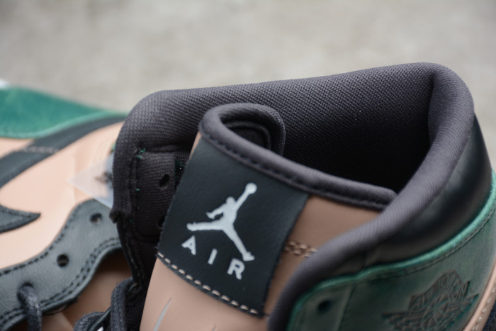 Air Jordan 1 Retro High Bio Beige Anthracite Mystic Green AH7389-203 - CCSHOES