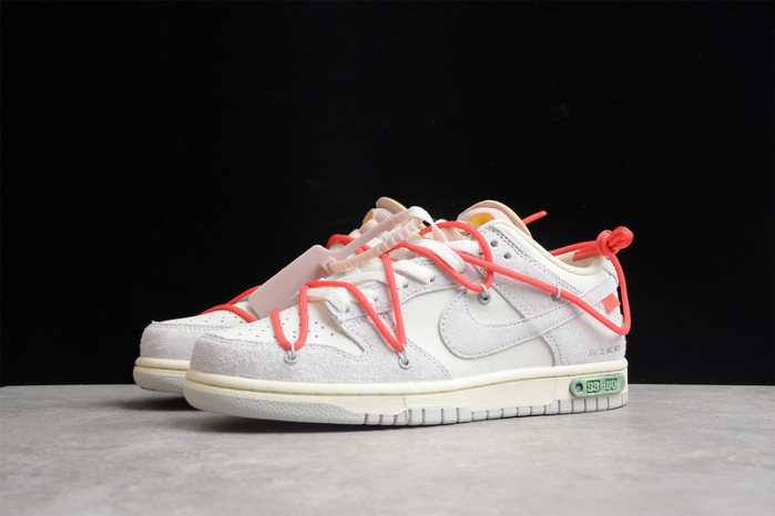 OFF-WHITE X DUNK LOW 'LOT 33 OF 50' DJ0950-118 - CCSHOES