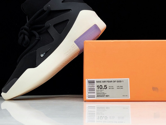 Nike Air Fear of God 1 “Black” AR4237-001 - CCSHOES