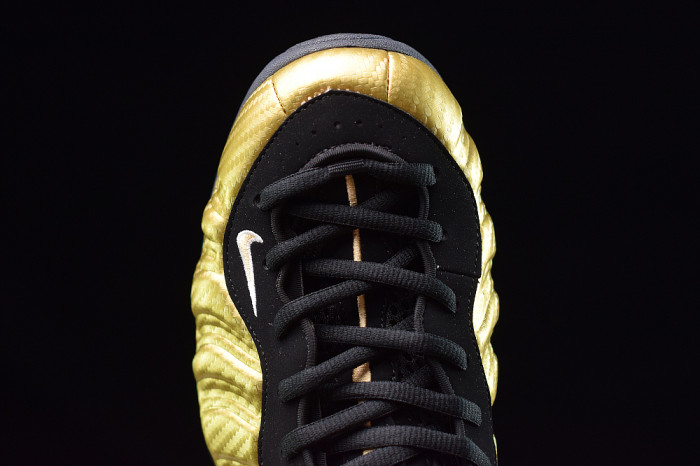 Nike Air Foamposite Pro “Metallic Gold” Black mens 624041-701 - CCSHOES