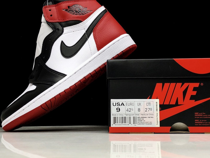 Air Jordan 1 Retro Black Toe 555088-125 - CCSHOES