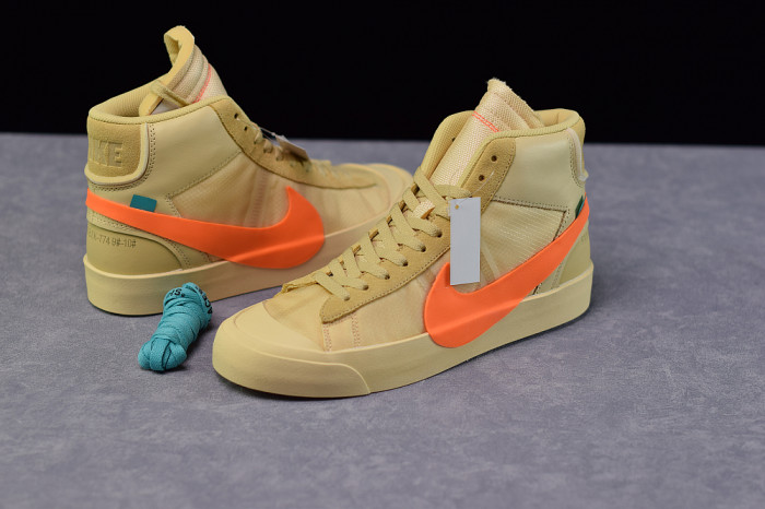 Off-White x Nike Blazer Mid “All Hallows Eve” AA3832-700 - CCSHOES