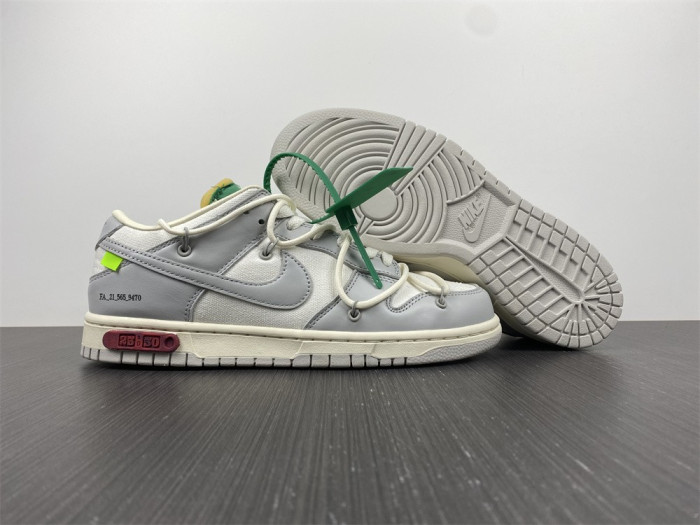 Nike Dunk Low Off-White Lot 25 DM1602-121 - CCSHOES