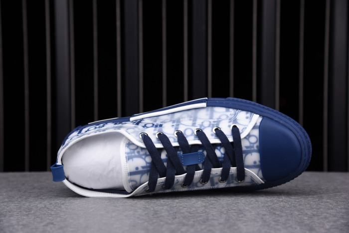 DR B23 Low Top Oblique Sneaker Blue - CCSHOES