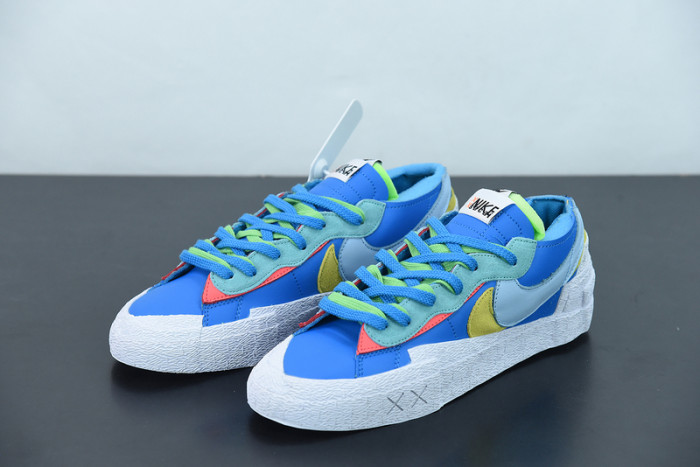 Nike Blazer Low sacai KAWS Blue DM7901-400 - CCSHOES