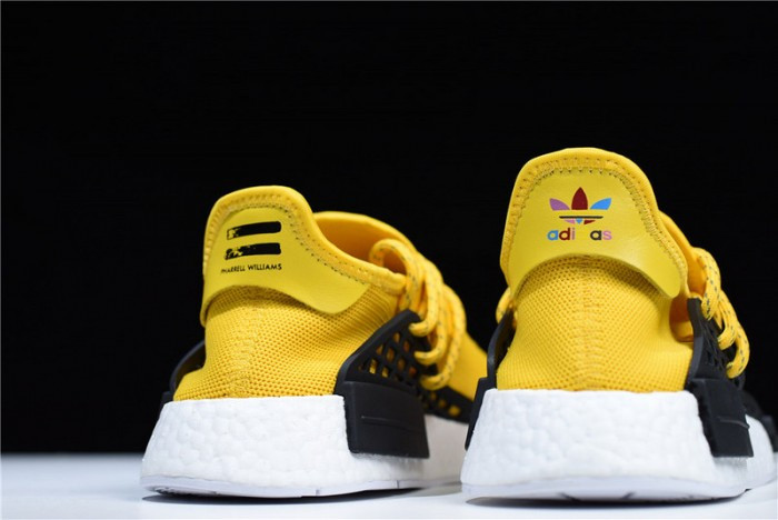 ADIDAS mens PW HUMAN RACE NMD "PHARRELL"yellow BB0619 - CCSHOES