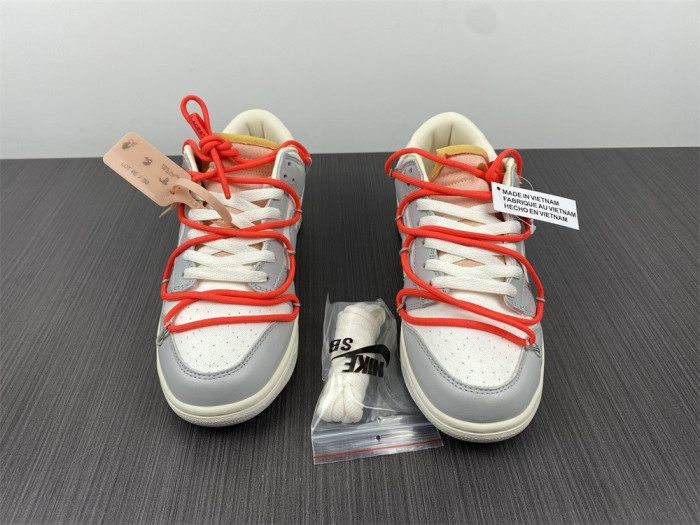 Off-White x Dunk Low 'Lot 06 of 50' DJ1602-110 - CCSHOES