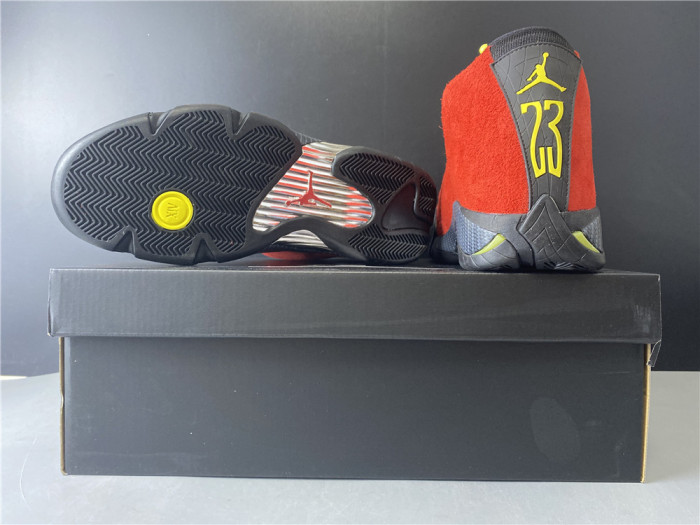 Air Jordan 14 Retro Challenge Red 654459-670 - CCSHOES