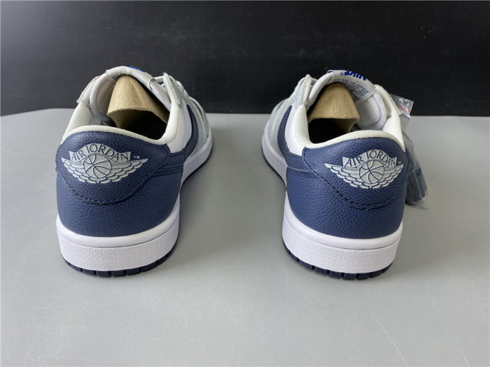 Air Jordan 1 Grey Navy Blue CW8576-200 - CCSHOES
