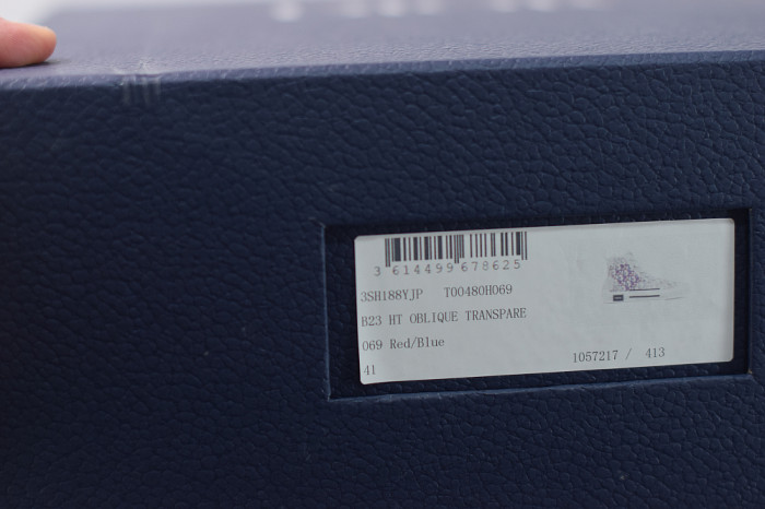 DR B23 OBLIQUE HIGH TOP SNEAKER“CD Ghosting” - CCSHOES
