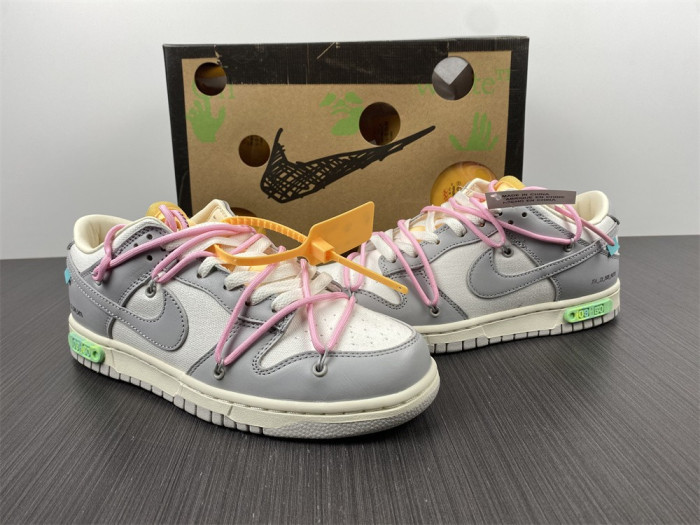 Nike Dunk Low Off-White Lot 9 DM1602-109 - CCSHOES