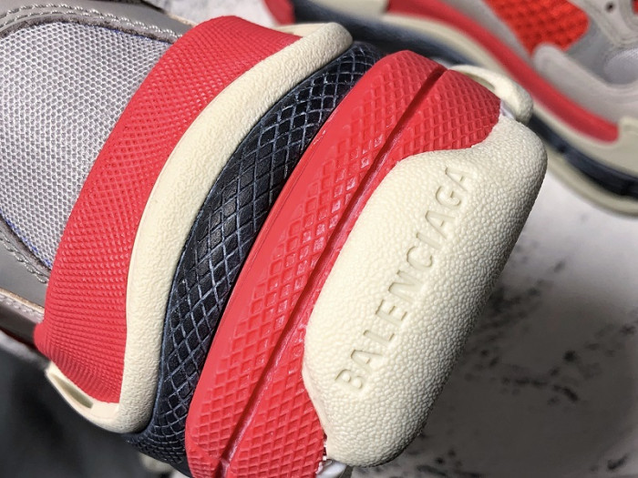 BLCG Triple S Red Grey White 536737 W09OH 6495 - CCSHOES