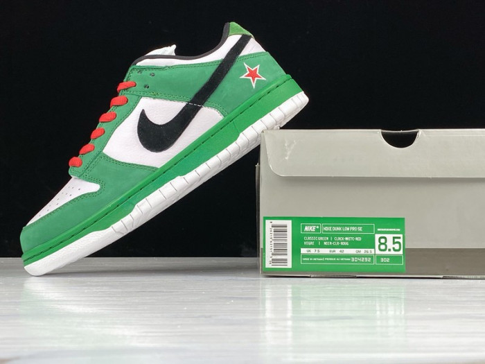 Nike Dunk SB Low Heineken 304292-302 - CCSHOES