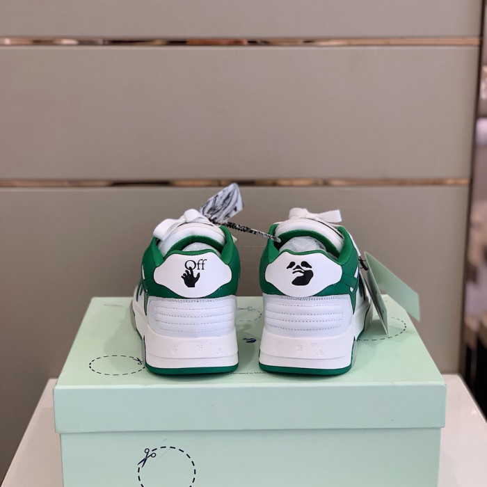 OFF WHITE™ C/O VIRGIL ABLOH OUT OF OFFICE LOW-TOP LEATHER SNEAKERS "OOO" - CCSHOES