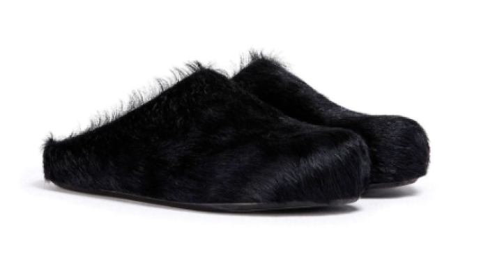 Fussbet Sabot calf-hair slippers - CCSHOES