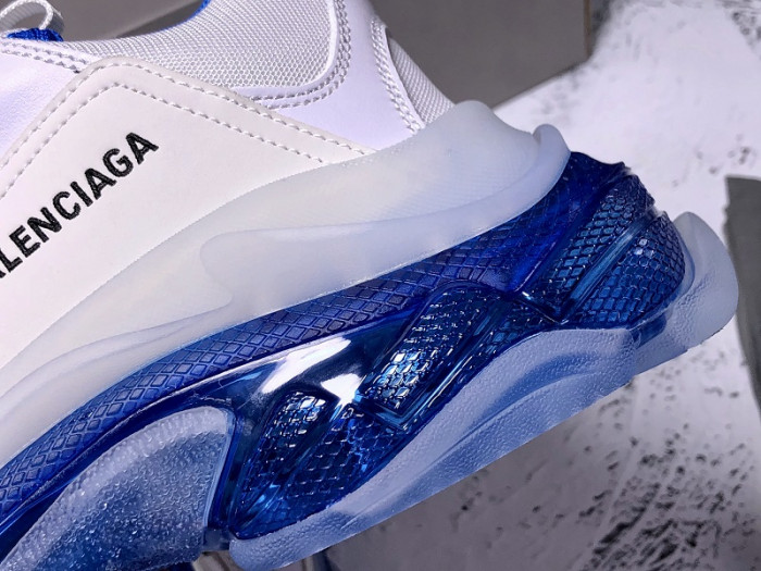 BLCG Triple S White Blue 541624 W09ON 9169 - CCSHOES