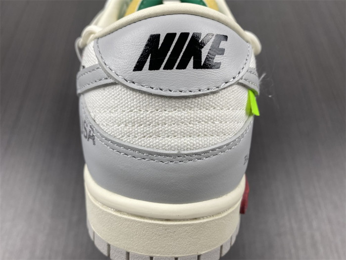 Nike Dunk Low Off-White Lot 25 DM1602-121 - CCSHOES