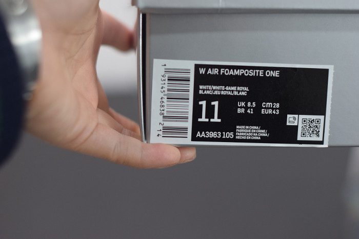 NIKE AIR FOAMPOSITE AA3963-105 - CCSHOES