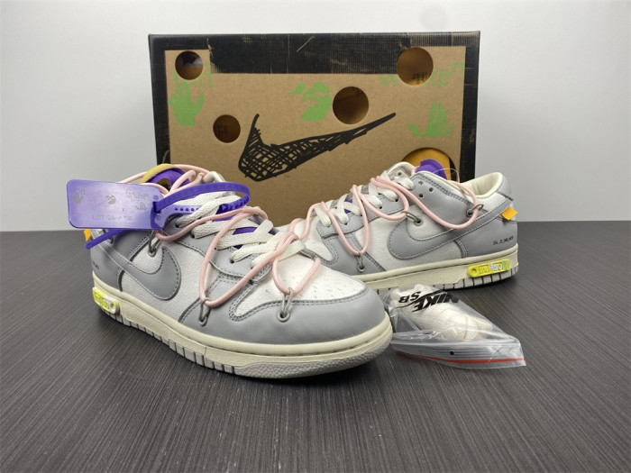 Nike Dunk Low Off-White Lot 24 DM1602-119 - CCSHOES