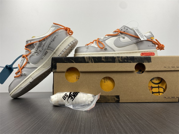 Off-White x Dunk Low 'Lot 44 of 50' DM1602-104 - CCSHOES