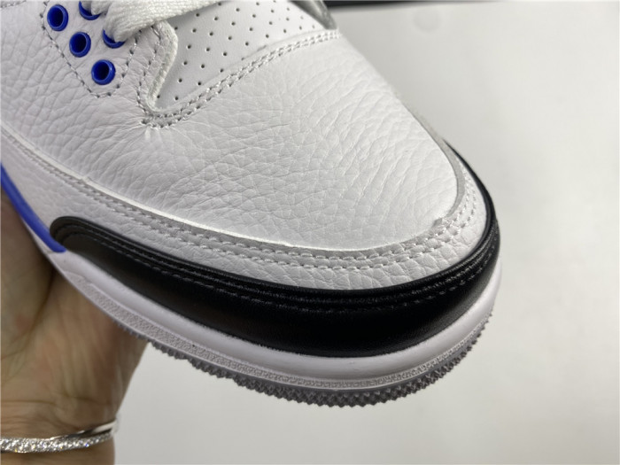 Air Jordan 3 Retro White Blue CT8532-040 - CCSHOES