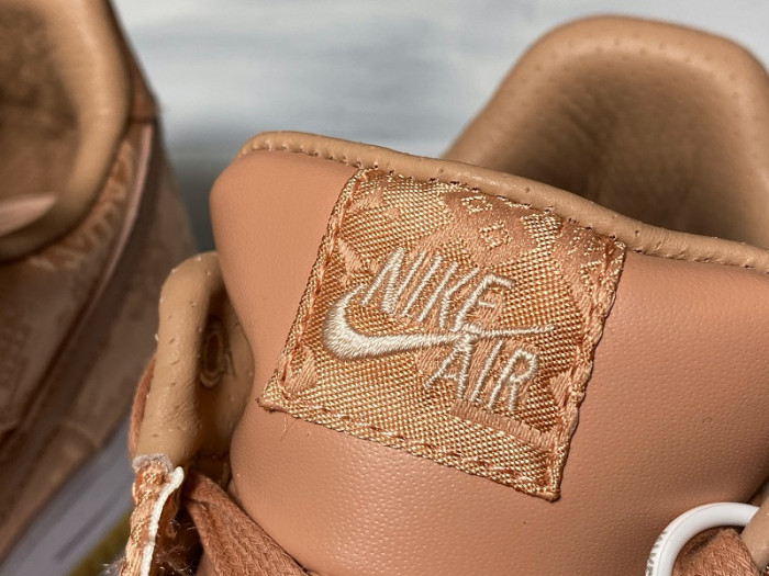 Nike Air Force 1 Low Clot Rose Gold Silk CJ5290-600 - CCSHOES