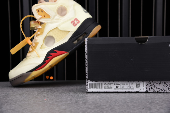 Jordan 5 Retro OFF-WHITE Sail DH8565-100 - CCSHOES