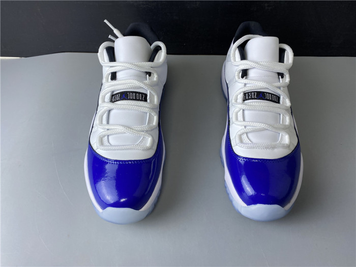 Air Jordan 11 Retro Low White Concord AH7860-100 - CCSHOES