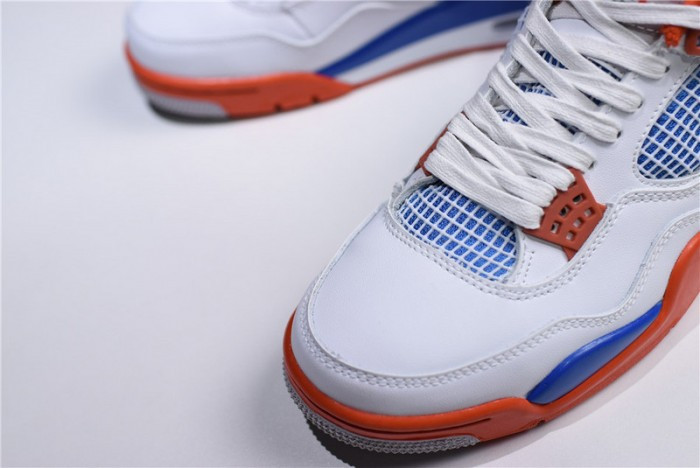 Air Jordan 4 White/Bright Crimson-Royal Blue 308497-171 - CCSHOES
