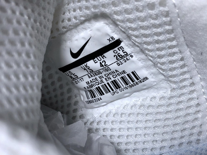 OFF-WHITE X NIKE AIR PRESTO WHITE AA3830-100 - CCSHOES