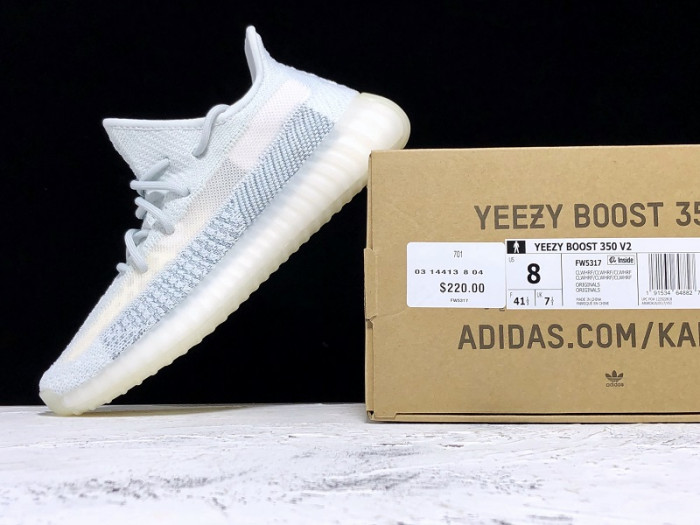 Adidas Yeezy Boost 350 V2 “Cloud White Reflective” FW5317 - CCSHOES