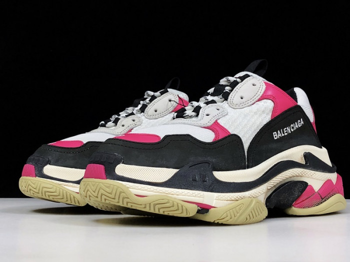 BLCG Triple S Neon Pink 2019 524039 W09O6 5671 - CCSHOES