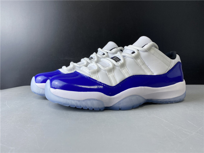 Air Jordan 11 Retro Low White Concord AH7860-100 - CCSHOES