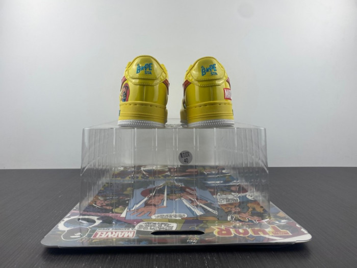 A BATHING APE MARVEL BAPE STA - CCSHOES