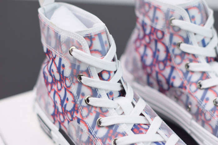 DR B23 OBLIQUE HIGH TOP SNEAKER“CD Ghosting” - CCSHOES