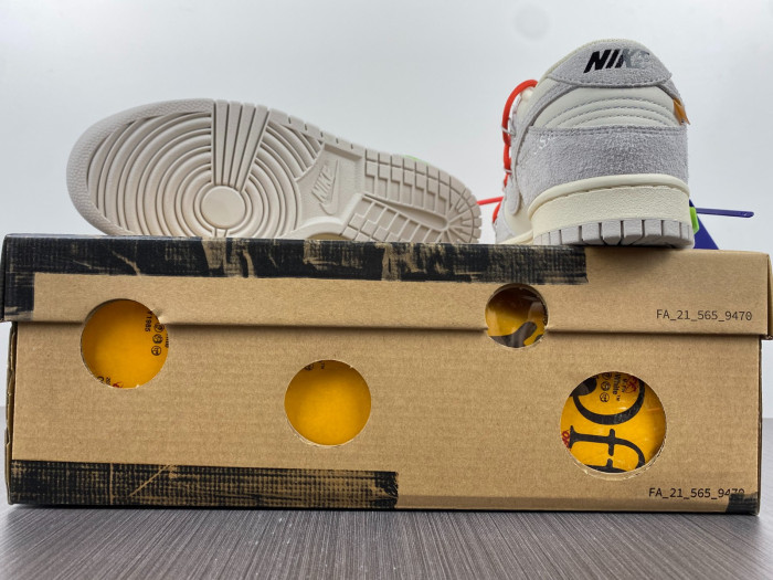 Nike Dunk Low Off-White Lot 13 DJ0950-110 - CCSHOES