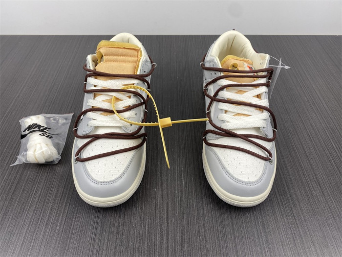 Nike Dunk Low Off-White Lot 46 DM1602-102 - CCSHOES