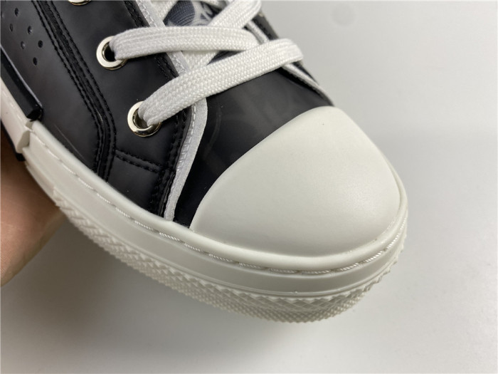 DR B23 Low Top Oblique Sneaker Black & White - CCSHOES