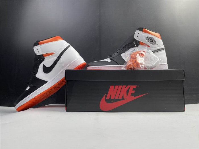 Air Jordan 1 Retro High Electro Orange 555088-180 - CCSHOES
