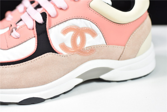 CHNE1 Leather Low Top Sneakers - CCSHOES