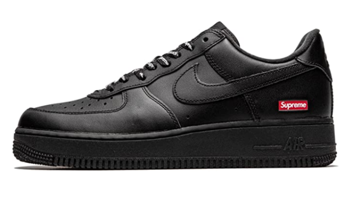 NIKE AIR FORCE 1 LOW SUPREME BLACK - CCSHOES