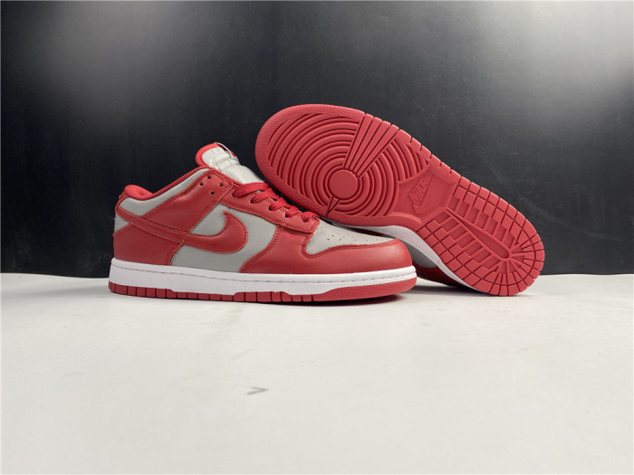 Nike Dunk Low Retro Medium Grey Varsity Red UNLV (2021) DD1391-002 - CCSHOES